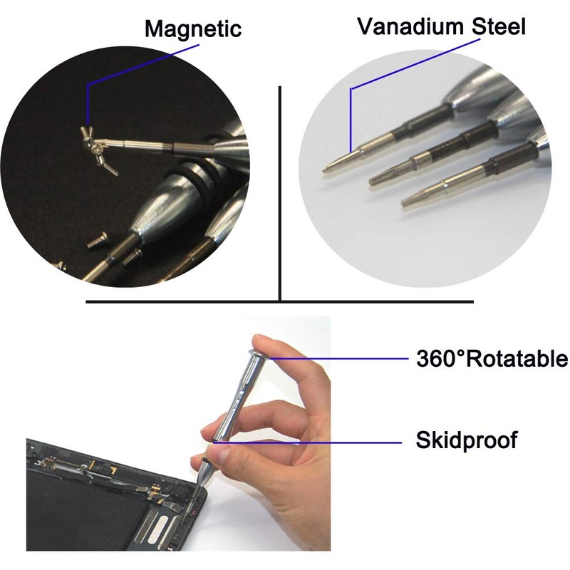 Ewparts Professional Scewdriver kit for MacBook Air Pentalobe Screwdriver Set