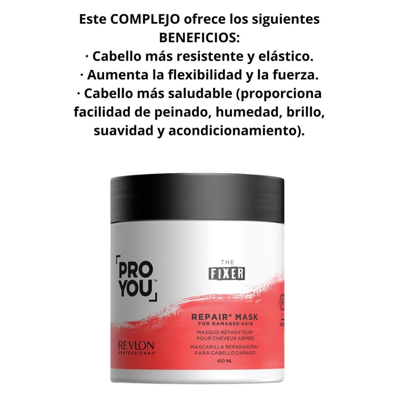 Mascarilla Hidratante De Cabello The Fixer Mask Pro You Professional