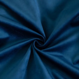 AMFUN Set of 2 Velvet Cushion Covers, Cushion Covers 40 x 40 cm, Decorative Cushion, Sofa Cushion, Lumbar Cushion, Throw Cushion Cover with Hidden Zip, Navy Blue