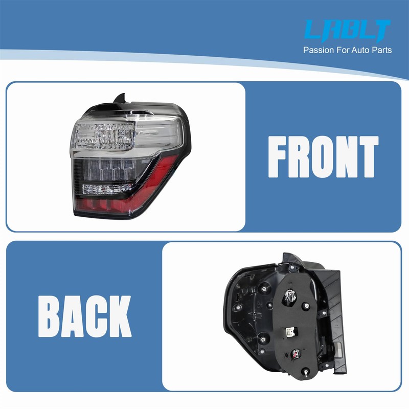 LABLT Right Passenger Side Tail Light Assembly Replacement for 2014-2020