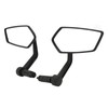 Handlebar Bike Mirror Anti Shaking ABS 360° Rotatable Electric Bike