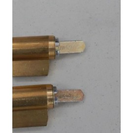 Marks/Alarm Lock Key in Lever Cylinder 626, 6 Pin 2 Keys, New Lot of 2