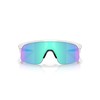Oakley Youth OJ9010 Resistor Rectangular Sunglasses, Polished White/Prizm Sapphire, 23