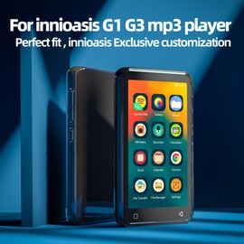 innioasis Crystal Clear Case Only Fit G1,G3 Mp3 Player Sold from innioasis Store （Case Size: 4.33 x 2.52 x 0.51inches）