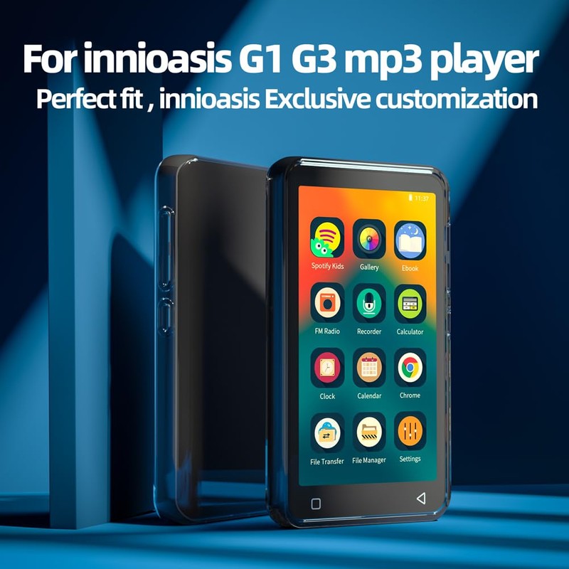 innioasis Crystal Clear Case Only Fit G1,G3 Mp3 Player Sold