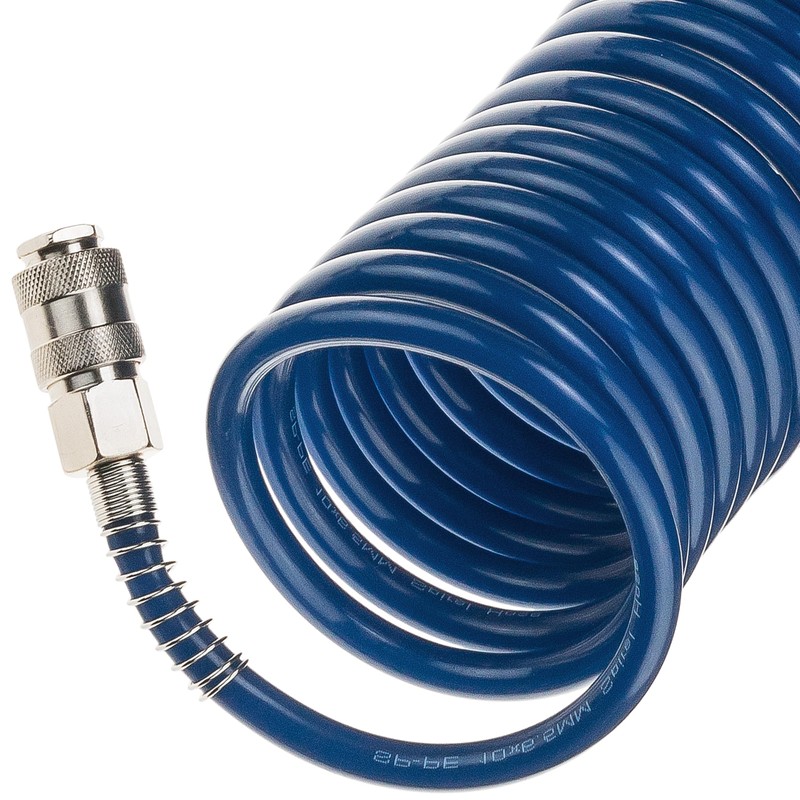 STIX PE compressed air spiral hose 6.5/10 mm 15 m