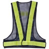 TRUSCO TMV-BY Mesh Safety Vest Navy Blue/Yellow Reflective