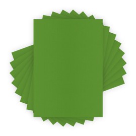 Craft Perfect Classic Card - Grass Green - Weave Textured - A4-216gsm - Pack of 50 Sheets