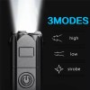 Unbranded Rechargeable 990000LM LED Flashlight Tactical Super Bright Torch Zoomable