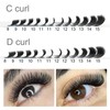 COZBIRD Eyelash Extensions, 5D W Volume Eyelashes, Ready-to-Use Fan Eyelash