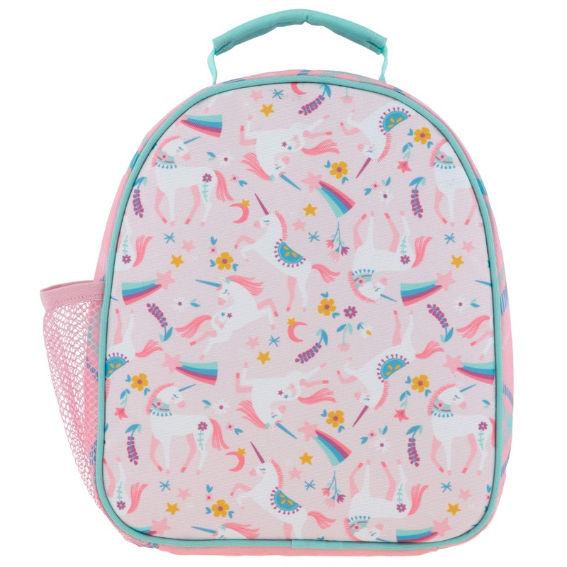 Stephen Joseph, Pink Unicorn All Over Print Lunchbox, One Size
