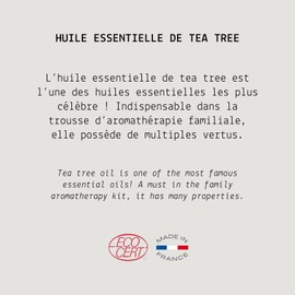 Tea Tree Organic Essential Oil (Tea Tree) - MY COSMETIK - 5ml