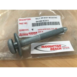 Toyota 05-23 TACOMA 00-21 TUNDRA TRUCK BED FLOOR MOUNTING BOLT 64189-0C011 GENUINE OEM