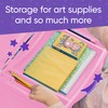 HearthSong Kids’ Portable Folding Lap Desk with Large Storage Activity
