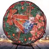 Ram® Premium Luxury Red Christmas Xmas Wreath Storage Bag Decoration