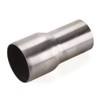 MUTEKI Exhaust Pipe Adapter, Exhaust Connecting Pipe, Universal, Pipe Coupler,