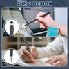 PATIKIL Ballpoint Pen with Stylus Pen 2 in 1 Metal