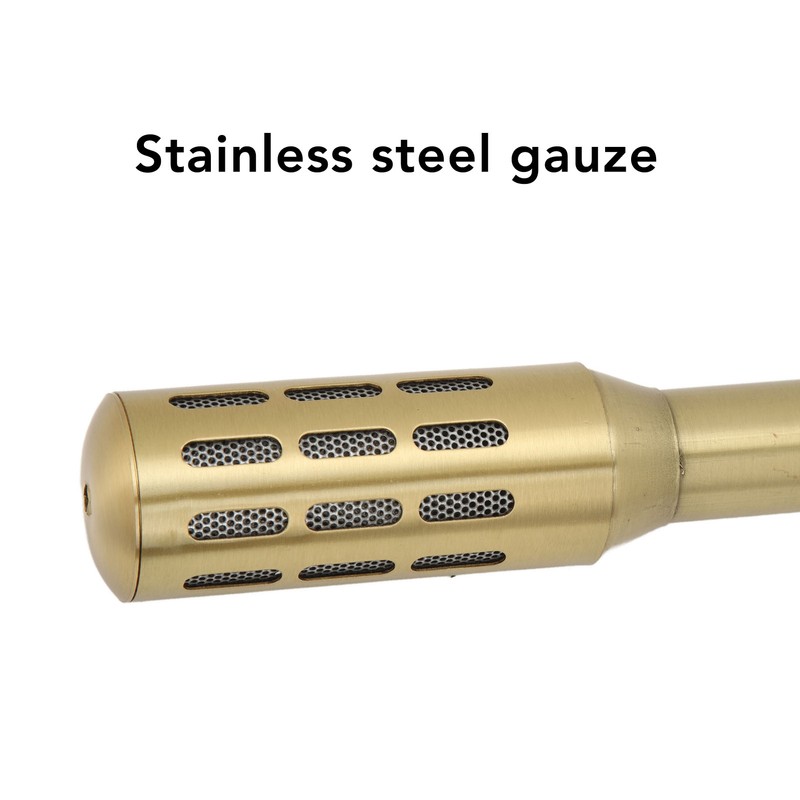 Copper Moxibustion Stick Handheld Multifunctional Copper Massaging Moxa Stick for