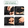 KAKKOII 3 Layer Small Cargo Net,Cargo Storage Pocket Net, Mesh
