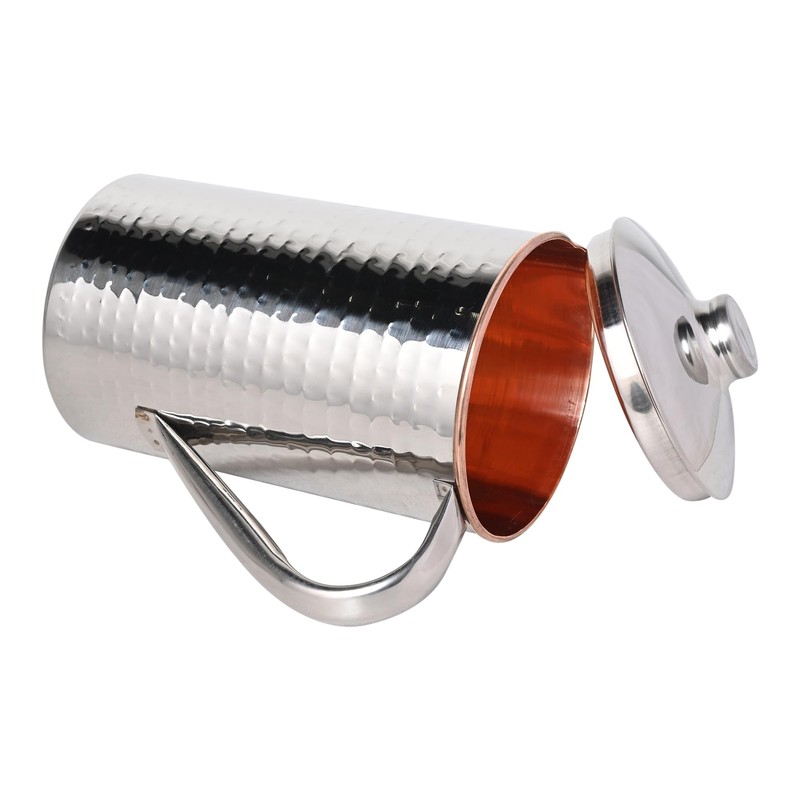 Copper and Stainless Steel Jug | Outer Stainless Steel and
