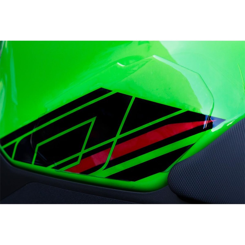 Keiti Motorcycle Fuel Tank Grip Knee Pad, Self-adhesive Protector Clear