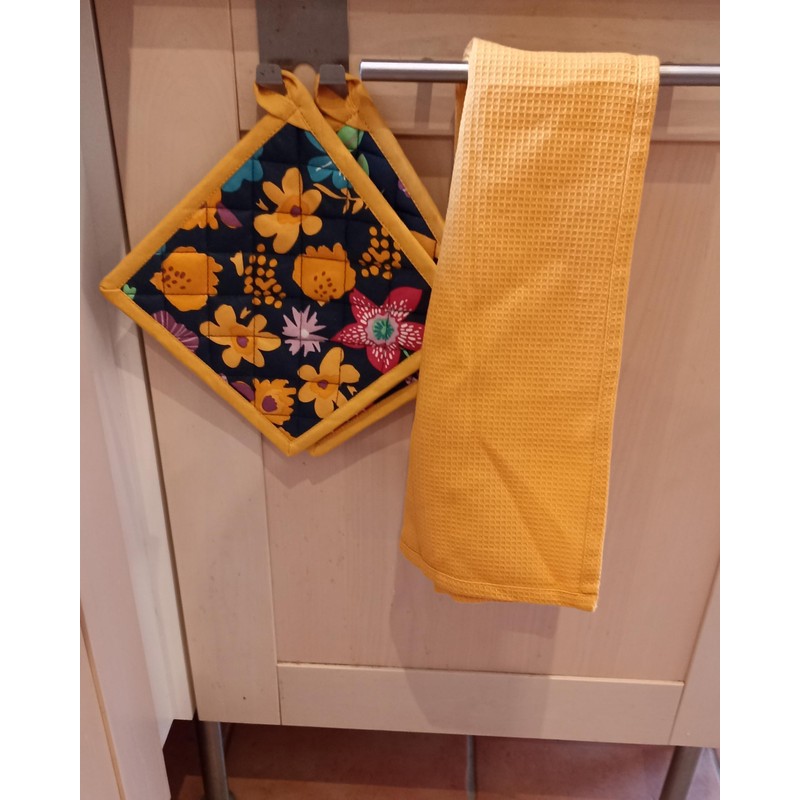 gws Heat Resistant Pot Holders 1 Pair Anthracite 20 x