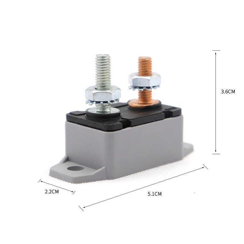 ZOOKOTO 12-24V 40 Amp ATV AUTO Resettable Circuit Breaker Fuse