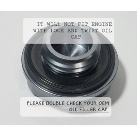 Unbranded RED ENGINE OIL FILLLER CAP FOR CARBON FIBER COROLLA TUNDRA SR5 FJ TACOMA RAV4 SE