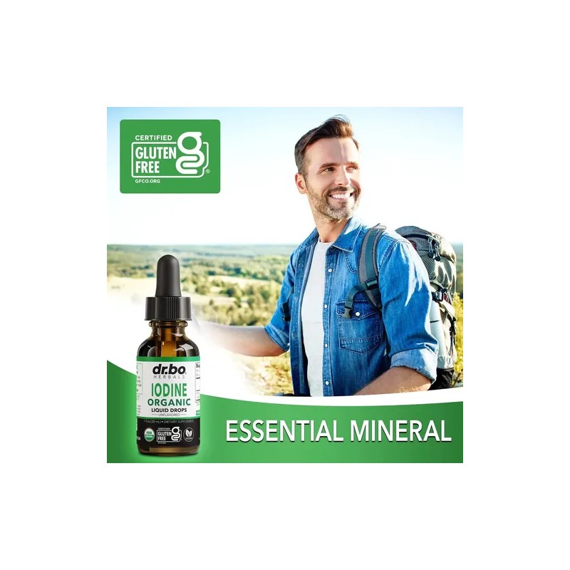 Dr. Bo Gotas De Yodo 1 Oz, Orgánico