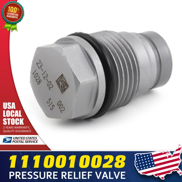MGT Fuel Rail Fuel Pressure Relief Limit Valve Sensor 1110010028
