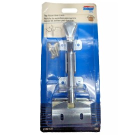 National Hardware Top Mount Gate Latch N199-141 V26 Zinc Plated Steel - USA MADE