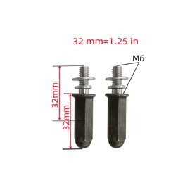 GY6 Exhaust Pipe Gasket ATV Engine Exhaust Pipe Gasket boltScooter Exhaust Pipe Metal Gasket Bolt is Used for 49cc 125cc 150cc go-Kart Scooter All-Terrain Vehicle Moped