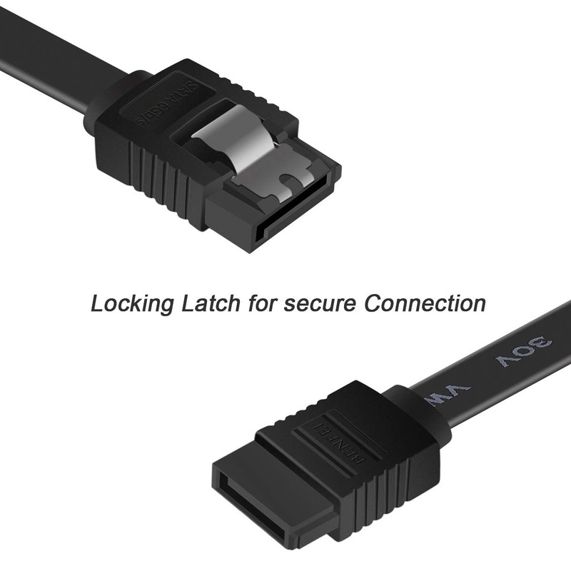 BENFEI SATA Cable III, SATA Cable III 6Gbps Straight HDD