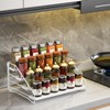 RCHYFEED Spice Rack Organizer for Cabinet, 4 Tier Spice Organization