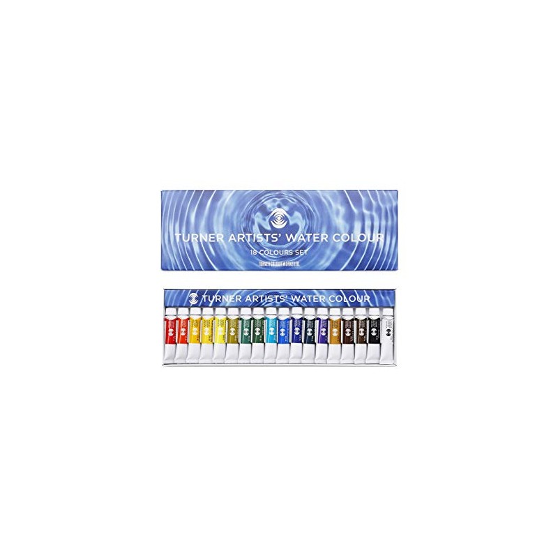 Turner expert for Transparent Watercolor Paint Set of 18