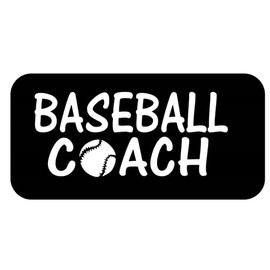 thatlilcabin - Baseball Coach AS829 8" Baseball Decal