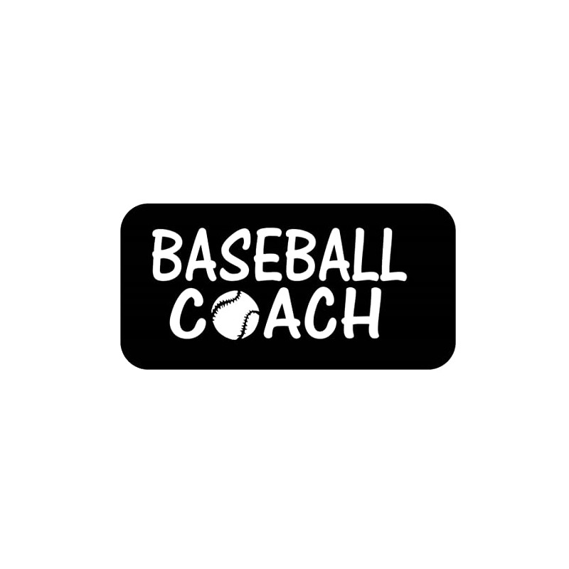 thatlilcabin - Baseball Coach AS829 8" Baseball Decal