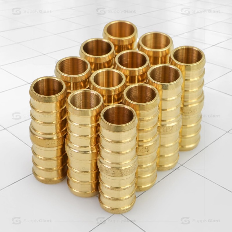 Supply Giant FQDQ0058-OM x PEX Straight Coupling Barb Pipe Fitting,