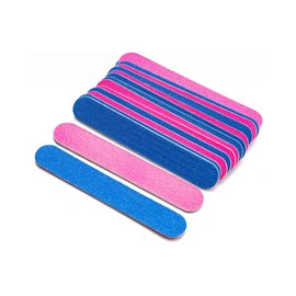LuceLuce Nail File, Nail Polishing, Nail File, Nail Shiner, Nail Sharpener, File Care, Nail Care, Nail Care, Emery Board, Long 3.3 x 0.5 inches (8.5 x 1.3 cm), Large Capacity, Set of 100