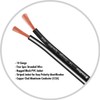 InstallGear 14 Gauge AWG 30ft Speaker Wire Cable - Black