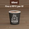 500 CuzcoCUP 65ml Coffee Paper Glasses Eco-Friendly Biodegradable Disposable Small