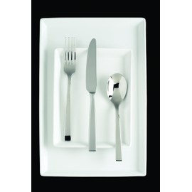 Fortessa Spada 18/10 Stainless Steel Flatware Espresso Spoon, Set of 12