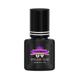 FLUFFBERRY UV Glue Eyelash Extension Strong Safe and Mild Hypoallergenic Without Irritation 1 Sec Drying Time 9-10 Weeks