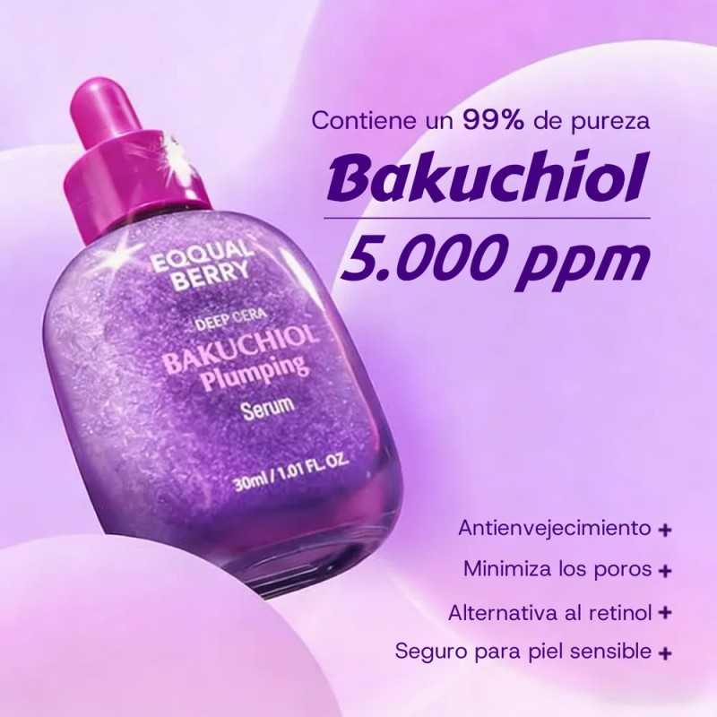 Eqqualberry Suero Facial De Plumping Bakuchiol Normal A Mixta Danoche