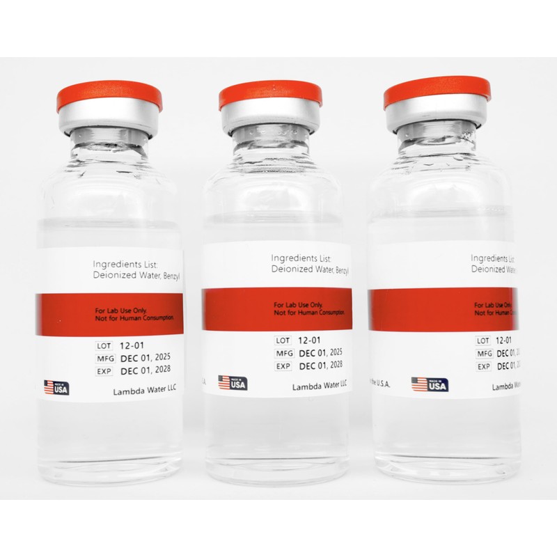 Reconstitution Solution - 3 Pack - 30mL Glass Vials -