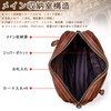 Luufan Clutch Bag, Genuine Leather, Men's, Second Bag, Leather, Small
