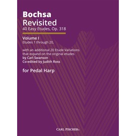 Carl Fischer Bochsa Revisited - 40 Easy Etudes, Op. 318 - Vol I