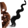 Beavorty Wavy Curly Ponytail Extension for Women Natural Black Synthetic