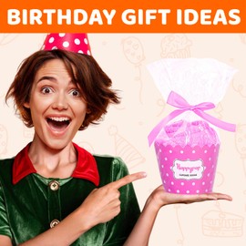 HAPPYPOP 22nd Birthday Gifts for Women - Socks for 22 Year Olds for Women