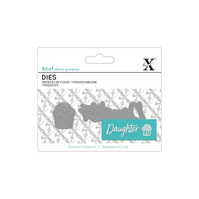 XCUT Mini Sentiment Die (2 Pieces) - Daughter